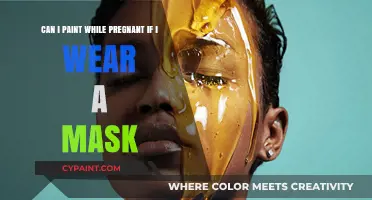 Pregnancy and Painting: Safe Practices with a Mask for Expecting Artists