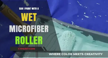 Painting with a Wet Microfiber Roller: Tips and Techniques