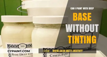 Exploring the Depths of Base Paint: Tinting Optional?
