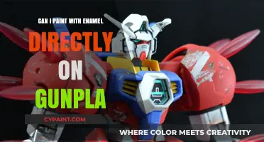 Enamel Painting on Gunpla: Tips and Techniques for a Flawless Finish
