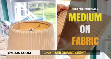 Unleashing Creativity: Fabric Painting with Gloss Medium