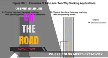 Road Marking Regulations: Can You Paint Yellow Lines on the Road?