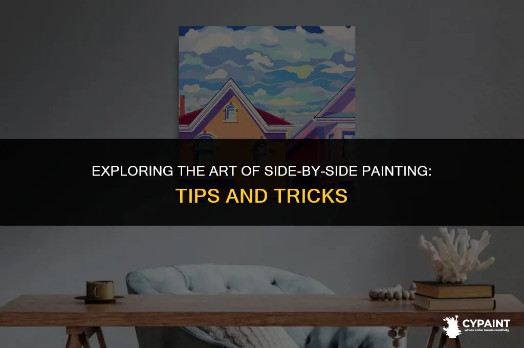 can i place 2 paints side by side
