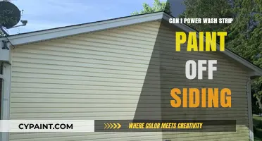 Stripping Paint Off Siding: Can Power Washing Be Your Solution?