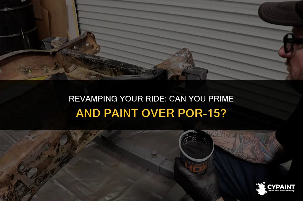 can i prime and paint over por 15