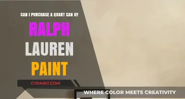 Where to Buy a Quart Can of Ralph Lauren Paint