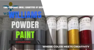 Buying Sherwin-Williams Powder Paint in Small Quantities: What You Need to Know