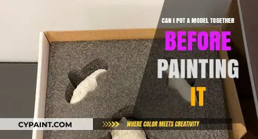 Assembling Before Painting: A Good Idea?