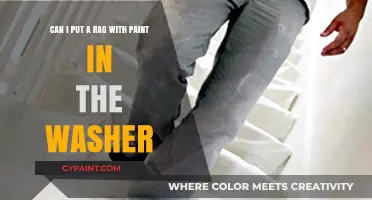 Washing Paint-Soaked Rags: Safe Laundry Tips to Avoid Machine Damage