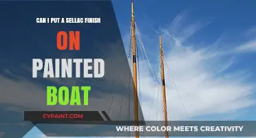 Applying a Sellac Finish to a Painted Boat