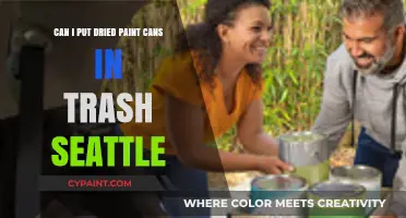 How to Dispose of Dried Paint Cans in Seattle