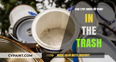 How to Dispose of Dried Paint Responsibly