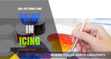 Sweet Artistry: Using Edible Cake Paint in Your Icing Creations