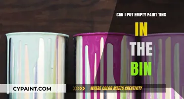 Empty Paint Tins: To Bin or Not?