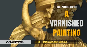 Applying Gold Leaf on Varnished Paintings: A Guide