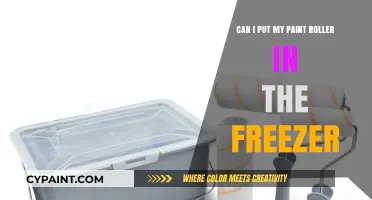 Freezing Paint Rollers: A Smart Storage Hack?