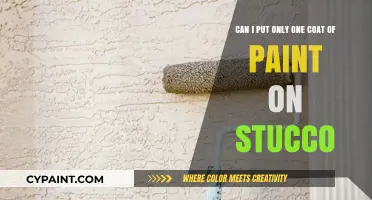 One Coat on Stucco: Is It Enough for Your Paint Job?