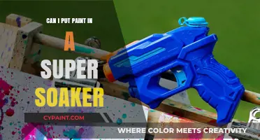 Creative Summer Fun: Super Soaker Paint Battles!