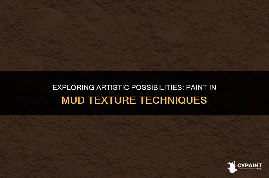 can i put paint into my mud texture