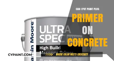 Revamping Concrete Surfaces: The Power of Paint Plus Primer
