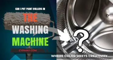 Washing Machine Paint Roller Cleaning: Is It Safe?