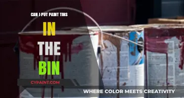 Eco-Friendly Disposal: Can You Bin Your Paint Tins?