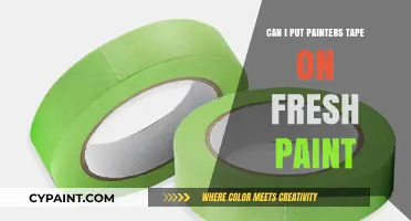 Fresh Paint and Painter's Tape: A Guide to Perfect Edges