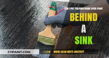 Protecting Painted Surfaces: Polyurethane Behind the Sink
