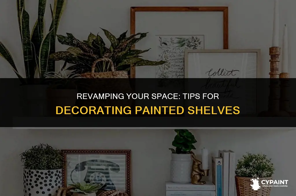 can i put stuff on a painted shelf