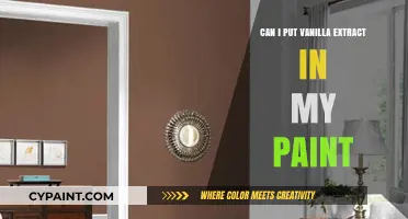 Exploring the Use of Vanilla Extract in Paint: A Creative Twist