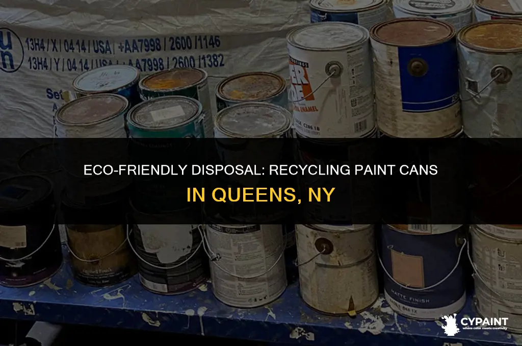 can i recycle paint cans in queens ny