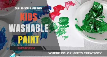 Eco-Friendly Art: Recycling Paper with Kids' Washable Paint