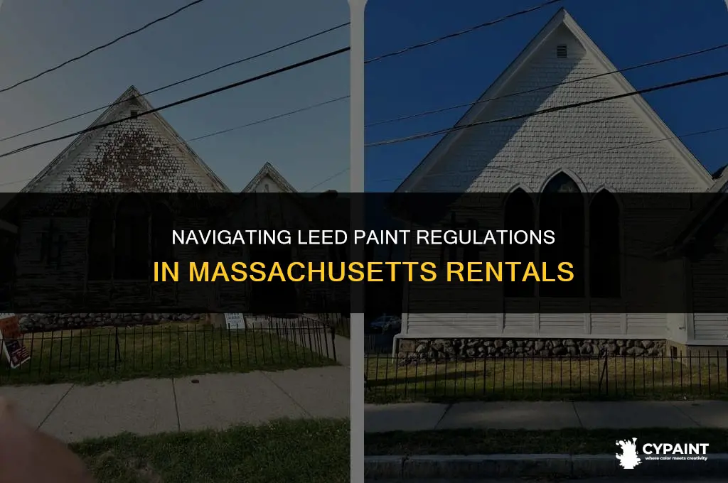can i rent apartment with leed paint massachusetts