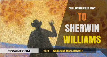 Returning Mixed Paint to Sherwin-Williams: A Comprehensive Guide