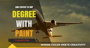Exploring the Limits: Can You Rotate to Any Degree with Paint?