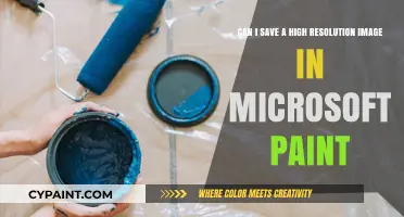 Saving High-Resolution Images in Microsoft Paint: Tips and Tricks