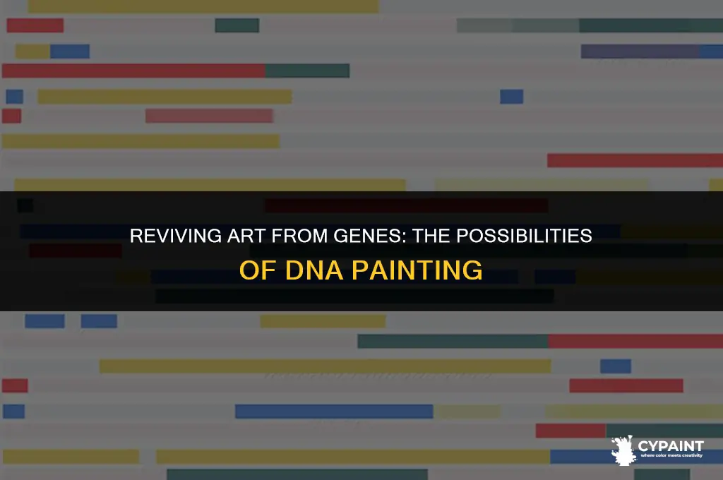 can i save a painting from dna painter