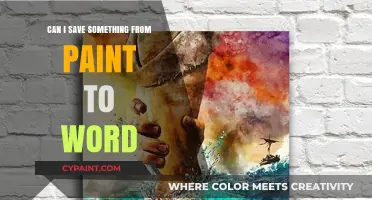From Canvas to Document: Saving Paint Creations in Word Format