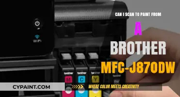 Scan to Paint: Using Brother MFC-J870DW for Creative Projects