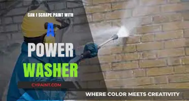 Power Washing 101: Can You Really Scrape Paint with a Power Washer?