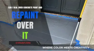 Sealing Over Concrete Paint: Can You Repaint for a Fresh Look?