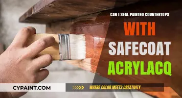 Revamping Your Kitchen: Safecoat AcrylaCq for Painted Countertops?