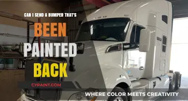 Can You Send a Painted Bumper Back? What You Need to Know
