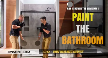 Showering After Painting Your Bathroom: Same-Day Tips and Timing