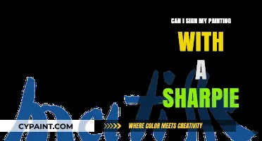 Sharpie Signatures: A Painter's Guide to Permanent Markings