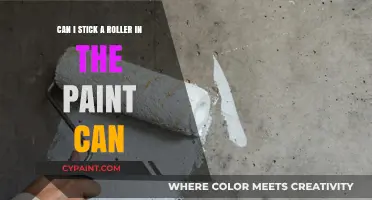 Dip and Roll: Can I Stick a Roller in the Paint Can?