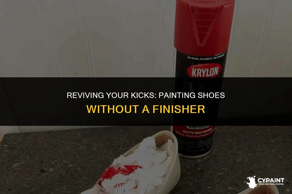 can i still paint my shoes without finsisher