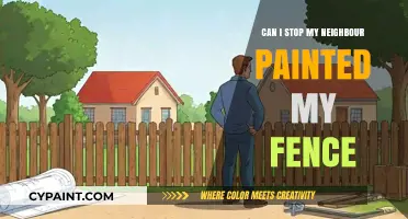 Fence Painting Dispute: How to Handle a Neighbor's Unwanted Artistic Touch