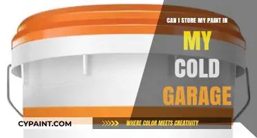 Cold Garage Paint Storage: Do's and Don'ts