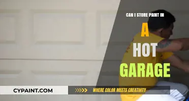 Hot Garage, Cool Paint: Tips for Proper Paint Storage